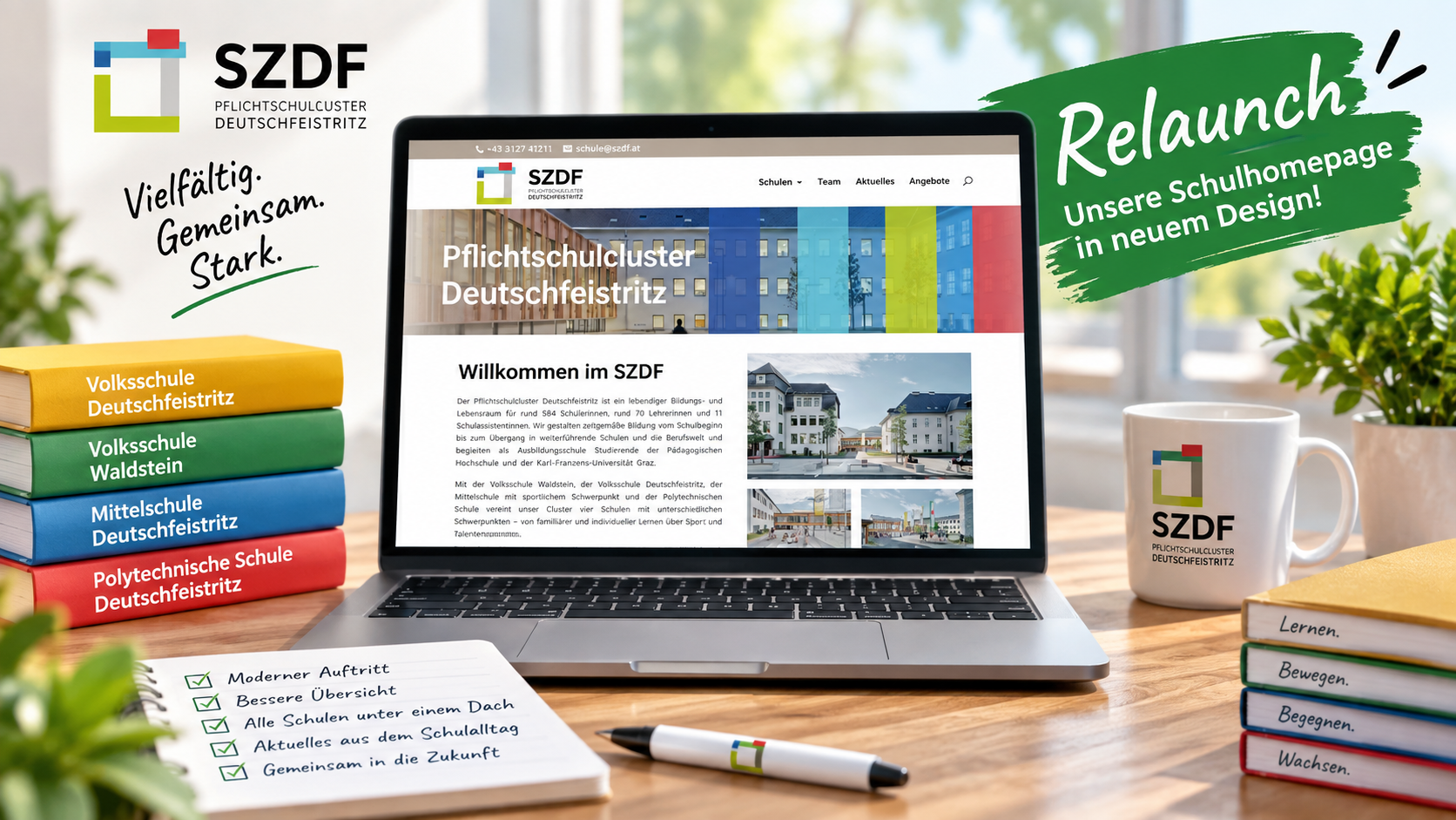 Relaunch der Schulhomepage